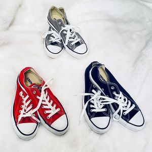 CONVERSE ALL STAR SET OF THREE PAIRS OF SHOES